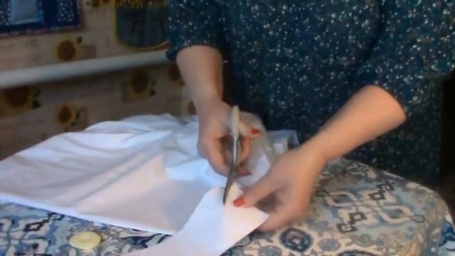 Шью крестильную рубашку. Рубашка в народном стиле. смотреть онлайн