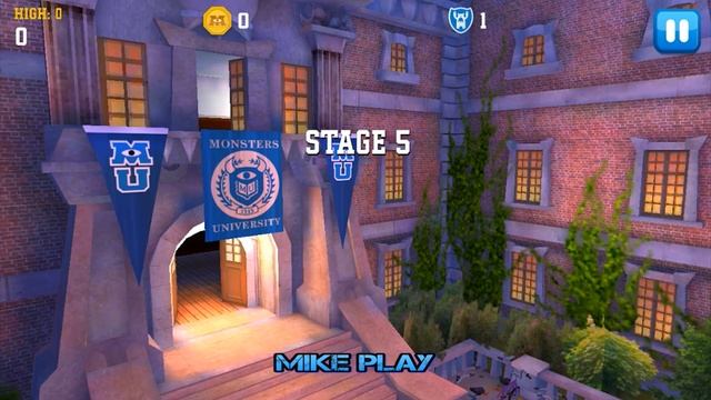 Monsters University -Майк и Салли погоня за Арчи -Андроид Игры смотреть онлайн