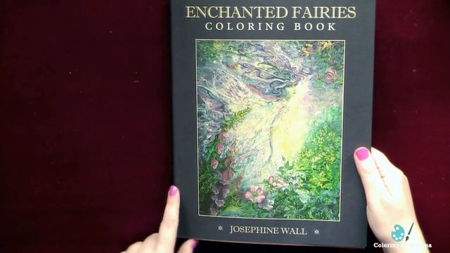 Обзор раскраски-антистресс 'Enchanted Fairies' смотреть онлайн
