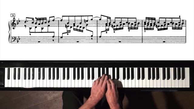Bach Prelude and Fugue No.21 Well Tempered Clavier, Book 1 with Harmonic Pedal смотреть онлайн