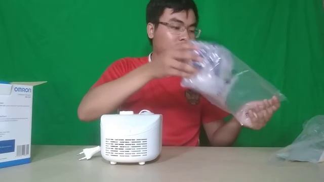 Review Máy Xông Mũi Họng Omron NE- C101(compair Compressor Nebulizer) | Review Omron NE- C101