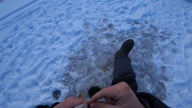 ЗИМНЯЯ РЫБАЛКА НА р.УРАЛ! Ловля ЩУКИ и ОКУНЯ! Отличная погода и Плохой КЛЕВ! Видеоотчет. смотреть онлайн