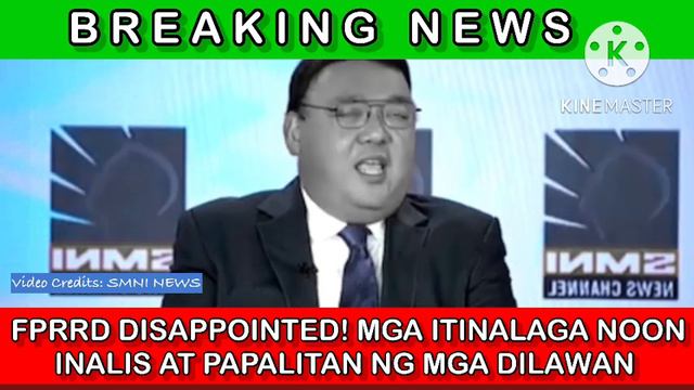 FPRRD DISSPOINTED! MGA ITINALAGA N00N INALIS AT PINALITAN NG MGA DILAWAN! BANTAG INOSENTE PADIN! смотреть онлайн