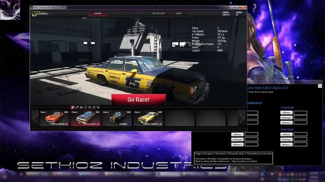 Next Car Game - Custom Color Changer Trainer / Mod смотреть онлайн