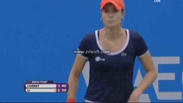 Na Li vs Alize Cornet 1R Eastbourne 2013 смотреть онлайн
