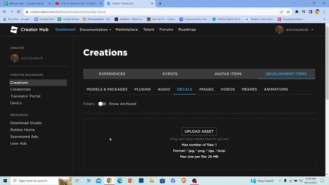 How To Upload Images To Roblox (2023) | Upload Decals смотреть онлайн