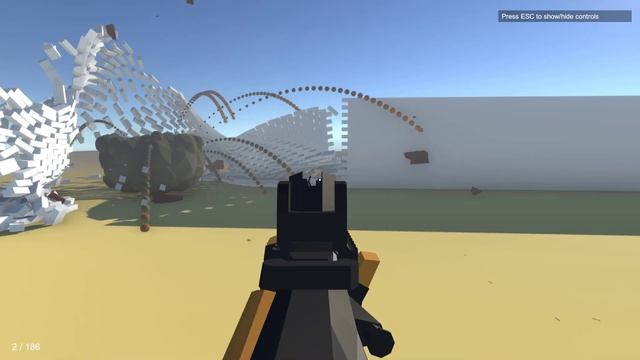 Low Poly FPS Switch Weapons Animation Test смотреть онлайн