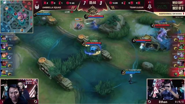 GUSION REGION EAST EUROPE CENTRAL ASIA MUNCUL! - UMBRELLA SQUAD vs LILGUN - Game 1 - #KBreakdown смотреть онлайн