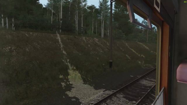 ТИХАЯ ПОЕЗДКА ПОД СТУК КОЛЕС ПЛАЦКАРТА. КАРТА: ЗАПАДНАЯ БЕЛАРУСЬ V1.0 - TRAINZ RAILROAD SIMULATOR 1 смотреть онлайн