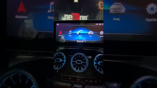 Mercedes C200 W205 Burmester Işıklı Tweeter - Ambians Işıklı Havalandırma Izgara- Android Multimedi смотреть онлайн