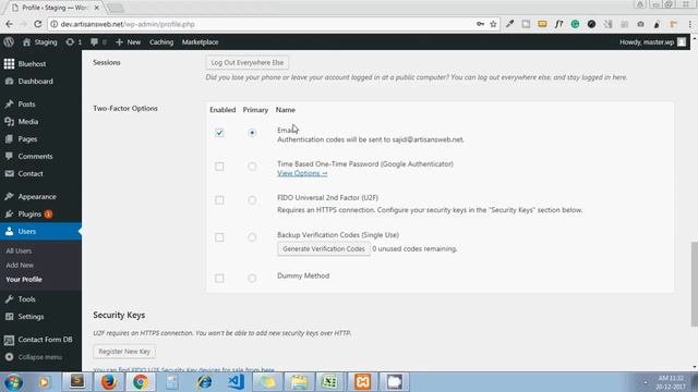 How To Add Two Step Authentication On WordPress Website смотреть онлайн