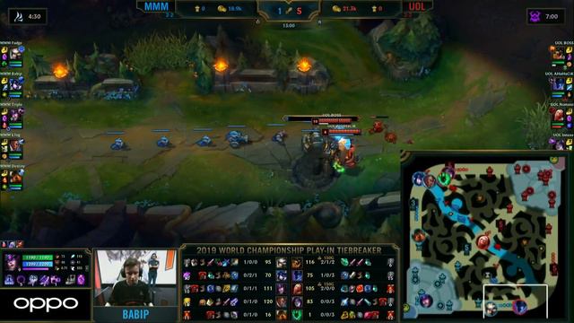 MMM vs UOL | Play-In Groups | 2019 World Championship | MAMMOTH vs Unicorns Of Love (2019) смотреть онлайн