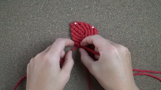 DIY Macrame/Holiday Craft/Christmas Project - Macrame Poinsetta, Two Variations! смотреть онлайн