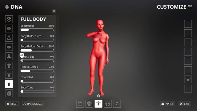 Character Customization Preview смотреть онлайн