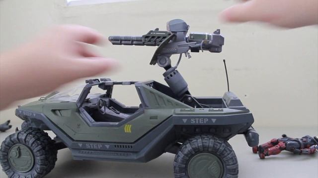 Halo Reach Series 3 - Gauss cannon Vehicle Upgrades Pack Action Figure Review смотреть онлайн