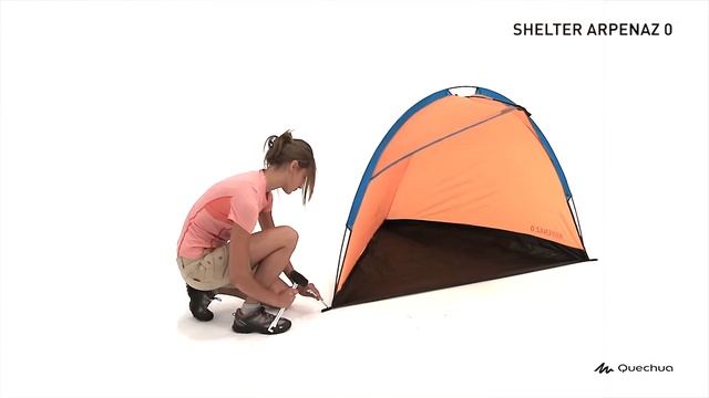 Сборка/разборка походных тентов Arpenaz Shelter 0 (Монтаж/демонтаж тентов от Quechua) | Декатлон