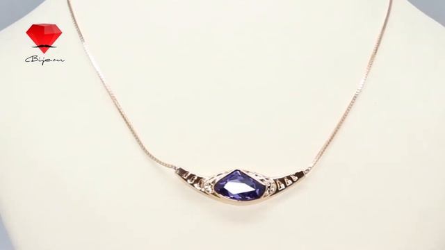 Bije.ru: Позолоченная подвеска с фиолетовым кристаллом Swarovski Frieda (Фрида) смотреть онлайн