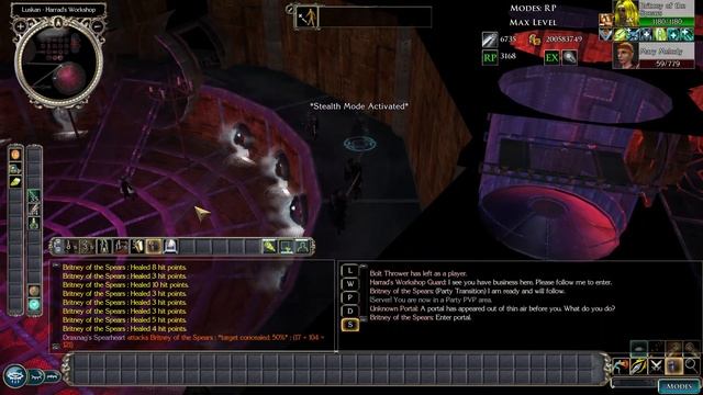 Neverwinter Nights 2 Realms of Trinity. Harrad's Workshop (Live Beta) смотреть онлайн