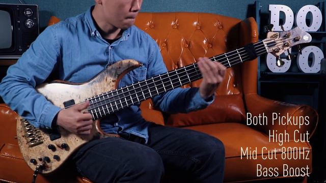 Moonrise ONYX 5 Bass Guitar смотреть онлайн