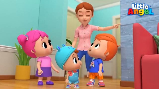 Важно Быть Аккуратным, Малыш Саша ⚠️? | Развивающие Песенки Для Детей | Little Angel Русский смотреть онлайн