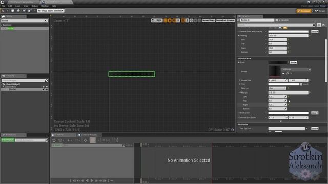 5.  Логика квестов - Создание инфо Widgets для квеста и подКвеста