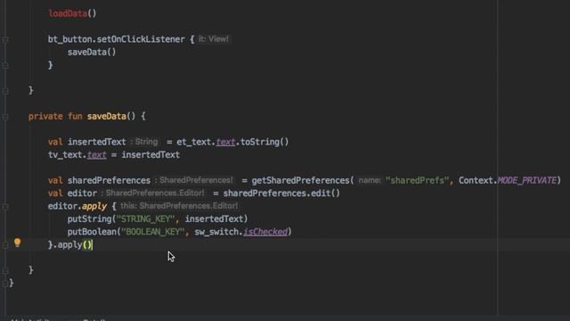 Saving data with Shared Preferences in Android Studio (Kotlin 2020) смотреть онлайн