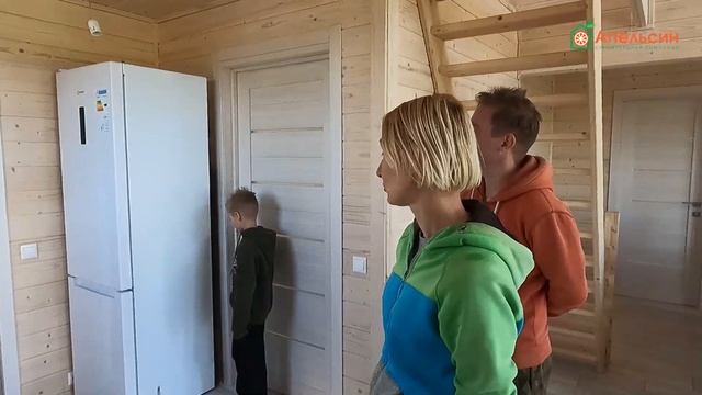 A-frame 7х9м с пристройкой от СК "Апельсин". Обзор дома и отзыв. смотреть онлайн