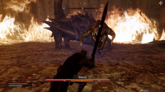 Berserker armor vs Molag BaL смотреть онлайн