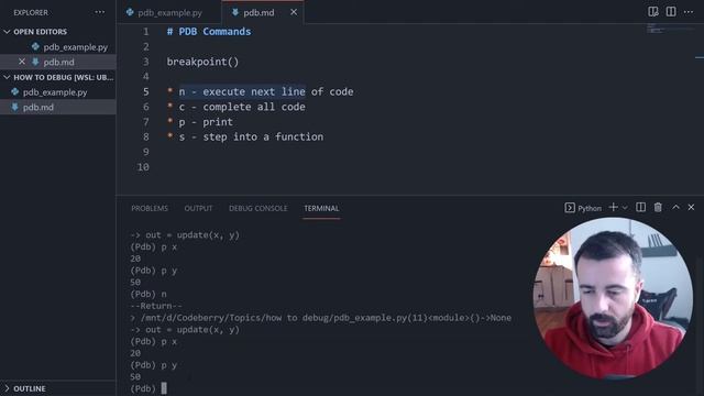 How to debug in Python – Python tutorial for beginners – CodeBerry Programming School смотреть онлайн