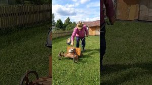 Самая лучшая газонокосилка своими руками