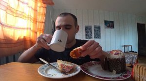 МУКБАНГ/АСМР ПАСХАЛЬНЫЕ КУЛИЧИ и КОФЕ/ ПАСХА/ СЛАДОСТИ/  ОБЖОР/ЕДА/EATING/УЖИН/ ДЕСЕРТ/ ASMR/Mukban
