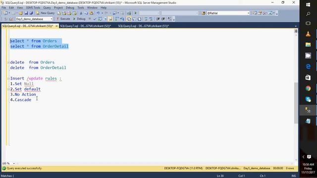 Day 6 of 60 days - Learn Sql Server смотреть онлайн