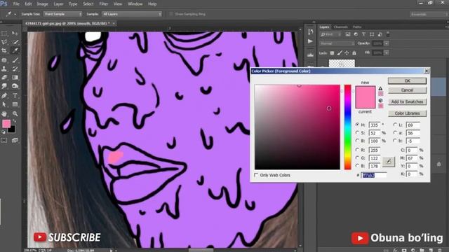 Photoshop darsliklar.Photoshop yordamida qanday qilib Grime rasmni yaratish mumkin!!! смотреть онлайн