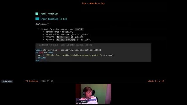 Vimconf.live: Why is Lua a good fit for Neovim смотреть онлайн