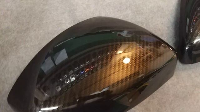 Накладки зеркал под карбон смотреть онлайн