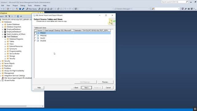 Importing Data from Excel to SQL Server смотреть онлайн