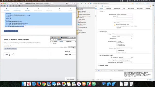 How to install FBSDK to React Native in iOS смотреть онлайн