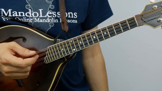 Two String Two Finger Chords: Key of A - Mandolin Lesson смотреть онлайн