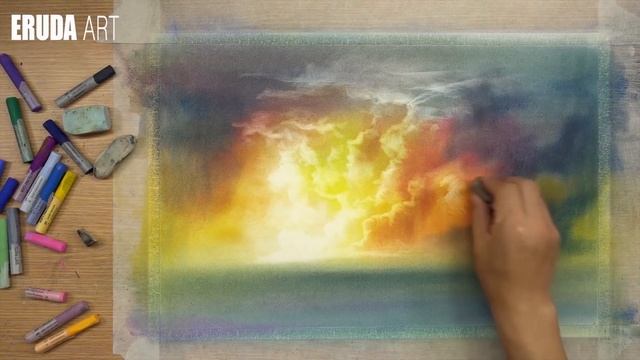 Soft Pastel/Pastel Drawing/Easy Art Drawing/illustration-파스텔드로잉[ERUDAart] смотреть онлайн