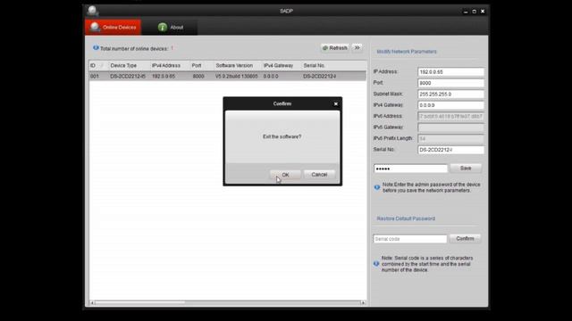 Как се сменя IP адреса на IP камера или ДВР на Hikvision смотреть онлайн