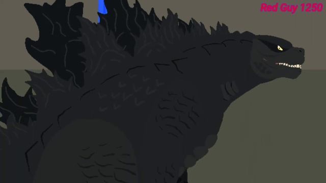 Godzilla (2021) Vs Heisei Godzilla (Stick Node Animation)