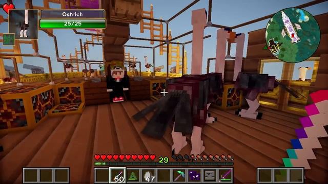 Release the Ostriches! | Ep 32 | Minecraft Crazy Craft 3.0 смотреть онлайн
