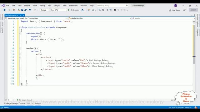 Get Selected Radio Button Value NET Core Reactjs Redux смотреть онлайн