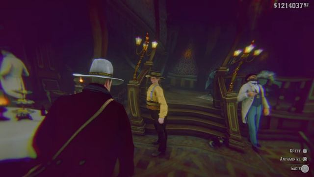 Arthur flirts with Sadie while he’s drunk - Red Dead Redemption 2 смотреть онлайн