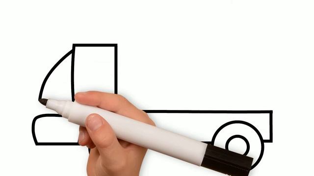 Bolalar Uchun Yuk Mashinasi Chizish/Drawing For Children/Рисунок ГРУЗОВИК для детей