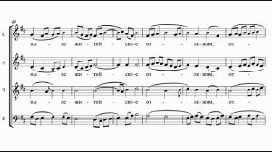 Т.Метелёва Херувимская песнь №3 (+ект.)