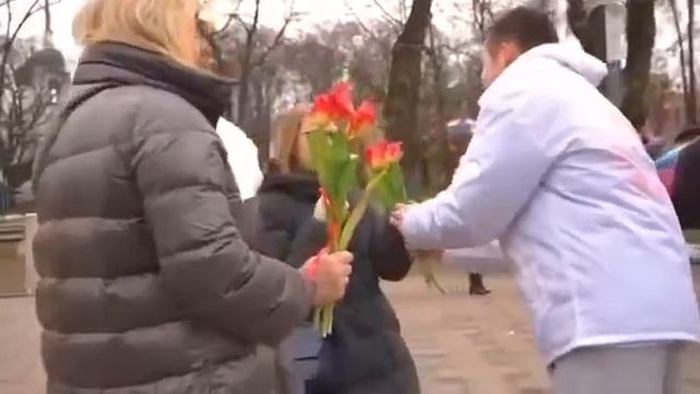 Акция "Вам, любимые" к 8 марта. Псков смотреть онлайн
