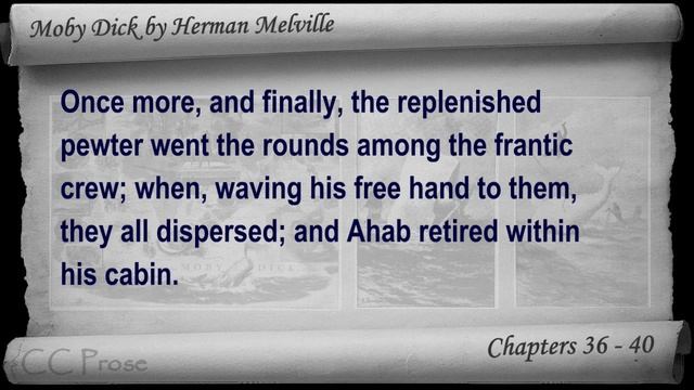 Chapter 036-040 - Moby Dick by Herman Melville смотреть онлайн