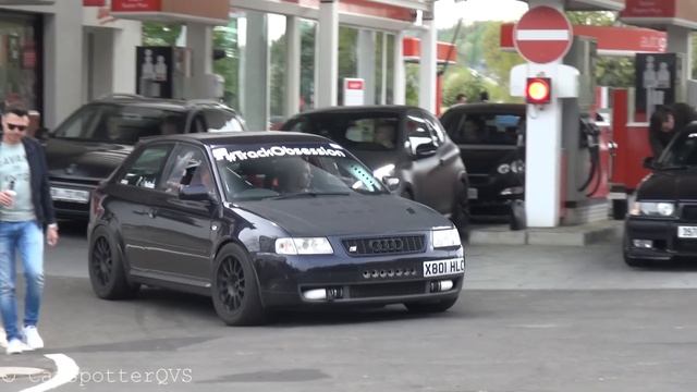 580 HP Audi S3 - Anti Lag, Launch control, accelerations!! смотреть онлайн