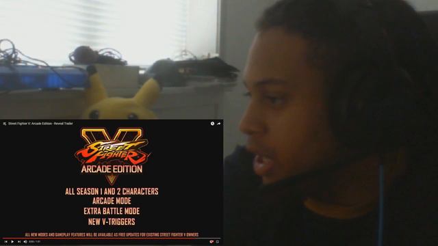 THANK YOU CAPCOM! Street Fighter V: Arcade Edition - Reveal Trailer REACTION!!! смотреть онлайн